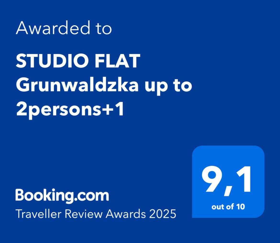 Studio Flat Grunwaldzka Up To 2Persons+1 Breslau Exterior foto
